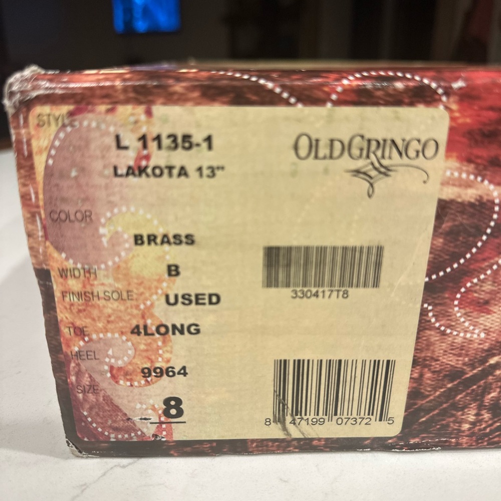 Old gringo Lakota boots - Picture 11 of 11